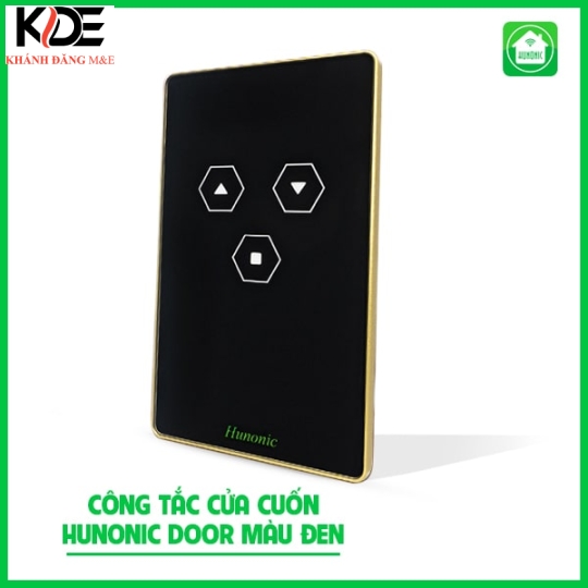Công Tắc Cửa Cuốn Thông Minh HUNONIC DOOR Màu Đen