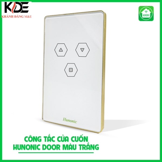 Công Tắc Cửa Cuốn Thông Minh HUNONIC DOOR Màu Trắng