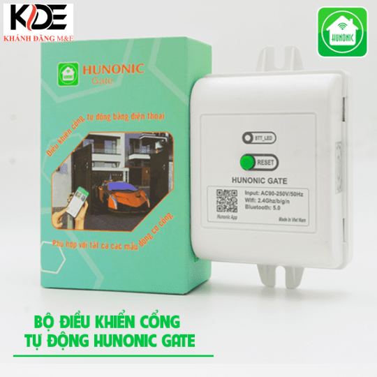 Bộ điều khiển cổng tự động Hunonic Gate – Đóng, mở cổng từ xa qua điện thoại