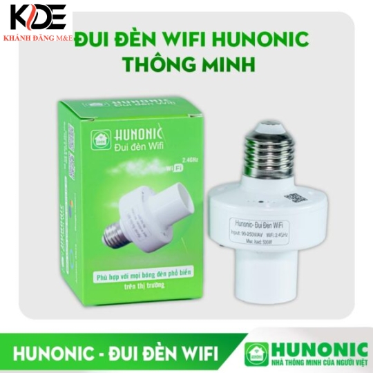 Đui Đèn Wifi Hunonic – Tối Ưu Hóa Trải Nghiệm Chiếu Sáng