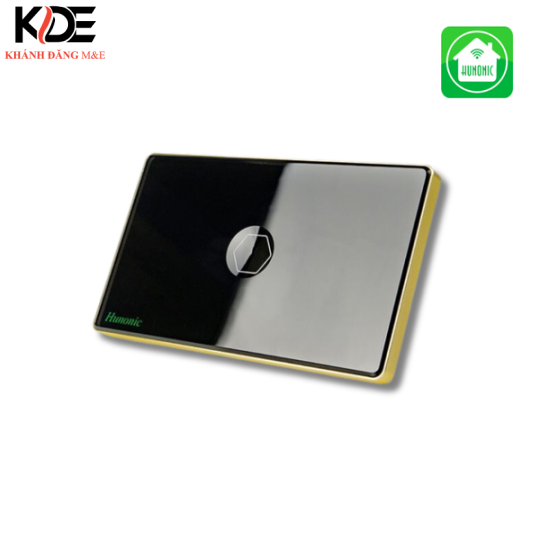 Công tắc cảm ứng BLE Hunonic Premium 1 nút , HCN ,màu Đen