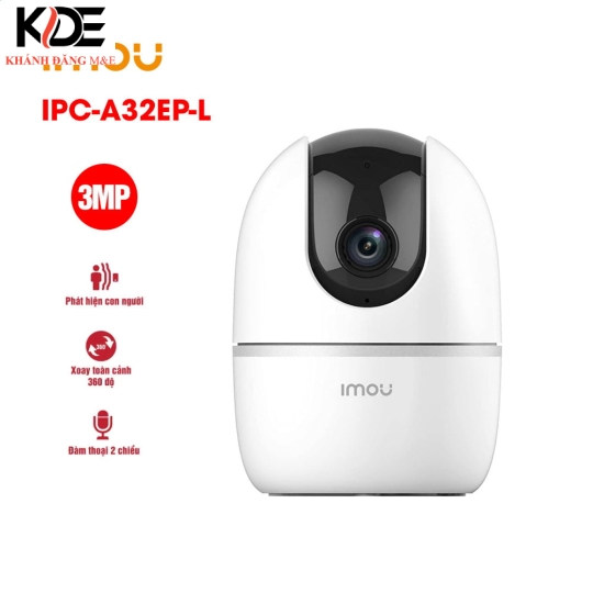 Camera wifi trong nhà quay quét 3MP IMOU IPC-A32EP-L 