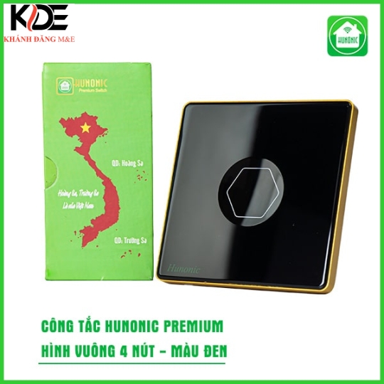 Công Tắc cảm ứng BLE Hunonic Premium Hình Vuông  CSL